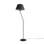 Opviq Lámpara de pie AYD-3478 Antracita y Negro